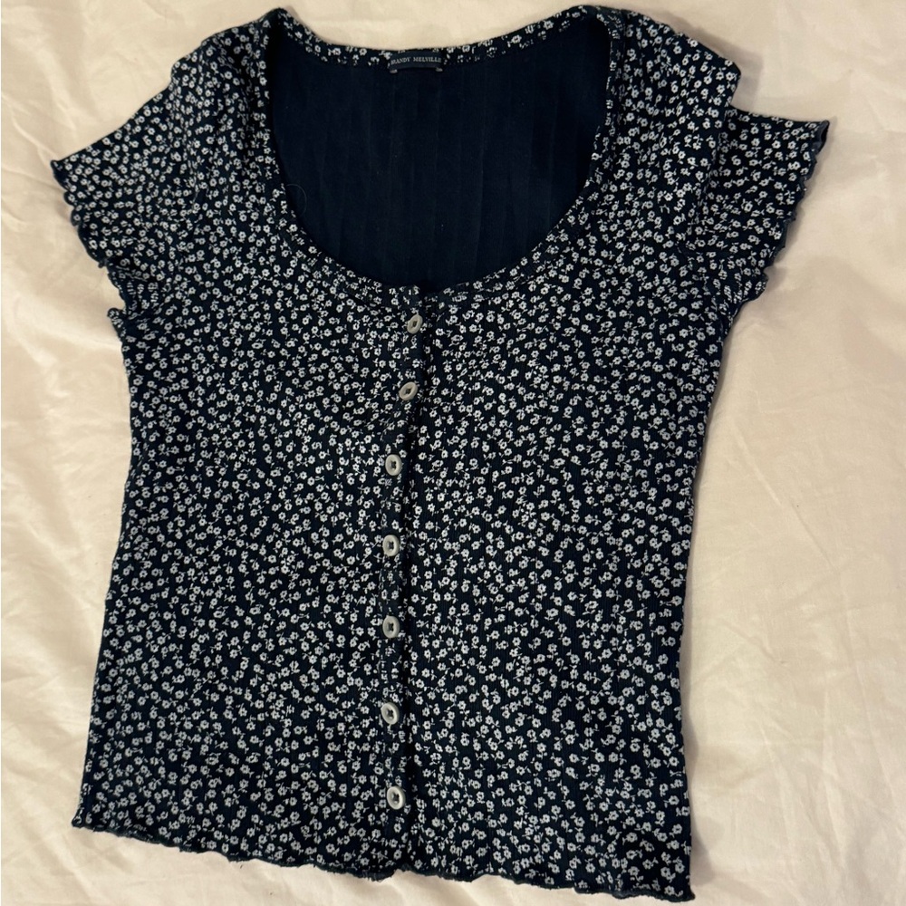 Floral brandy Melville top
